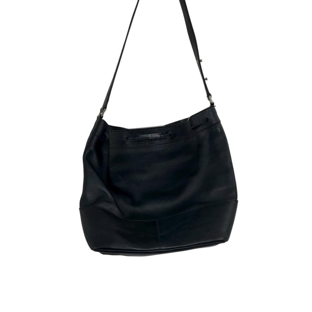 SHINOLA DETROIT Hobo Bag Bucket Shoulder Purse/Crossbody